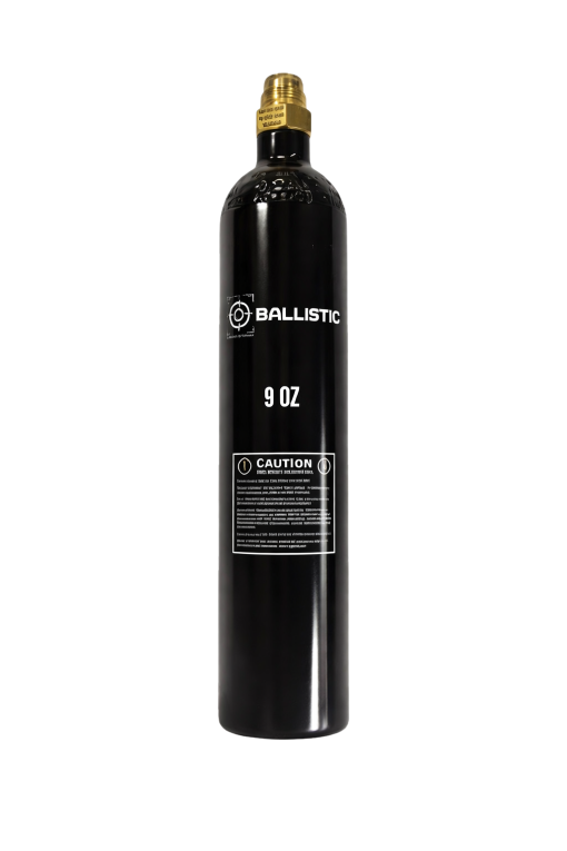 Paintball Ballistic CO2 9oz Bottle
