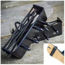 Ninja Foot Climbing Spikes Inc String Black – 3382