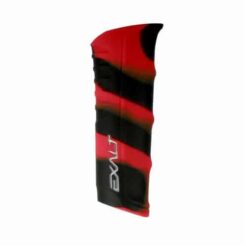 EXALT SHOCKER RSX REGULATOR GRIP BLACK RED SWIRL 01