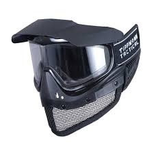 Tippmann Tactical Mesh Full Seal Mask with Fog Resistant Thermal Lens Airsoft Mask