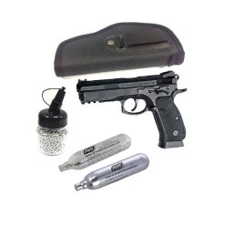 ASG SP-01 Shadow 4.5mm BB Pistol Combo