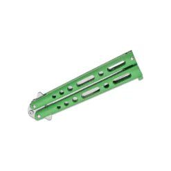 Benchmark Balisong Green Folding Knife BM010