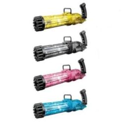 BG01 BUBBLE GATLING GUN WITH LIGHT 35CM – ASSORTED