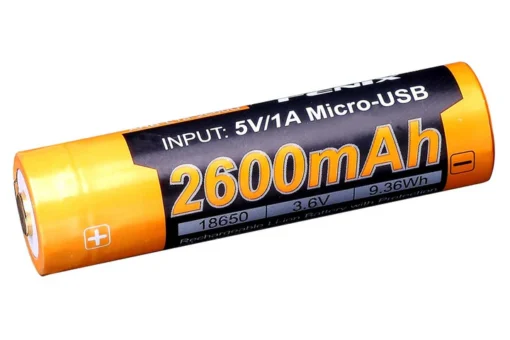 Fenix ARB-L18-2600U 2600mAh 18650 Battery