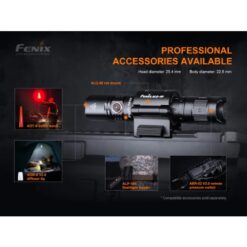 FENIX PD35 V3.0 Flashlight Black – 1700 Lumens