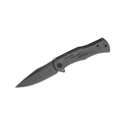 We Knife Primoris Titanium Handle Black With Marble Carbon Fiber Inlay – WE20047-B1