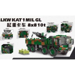 XINGBAO BUILDING BLOCK ARMY TRUCK MIL GL 8X8 10T 893PCS – XB-06052