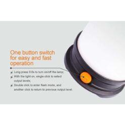 Fenix Lantern CL30R Black 650 Lumens – Rechargeable