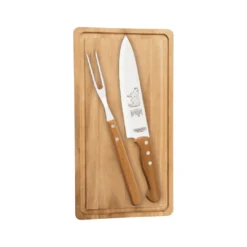 TRAMONTINA	BRAAI SET 3PC WITH BOARD - 22399/076 (BLISTER PACKAGING)