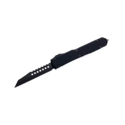 Microtech Ultratech Warhound DLC Blade W/Deep Engraved Shadow - 119W-1DLCTSH