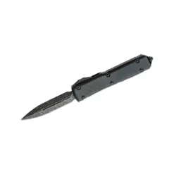 MICROTECH Ultratech Damascus Carbon Fiber Signature Series - 122-16CFS