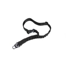 Amomax AM-SS03BK Single Point Sling w/Mesh Hook Black