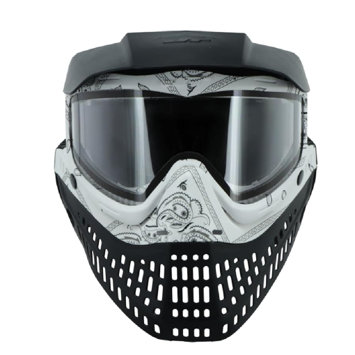 JT SPECTRA PROFELX LE GOGGLE BANDANA WHITE W/CLEAR & SMOK