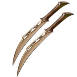 UNITED CUTLERY  UC3044 HOBBIT FIGHTING KNIVES OF TAURIEL