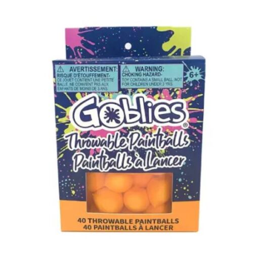 Goblies Throwable Paintballs Orange - 40Ct