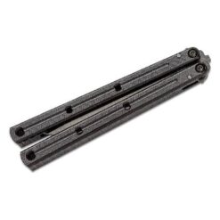 Squid Industries Krake Raken V3 Tanto Inked Black Butterfly Knife