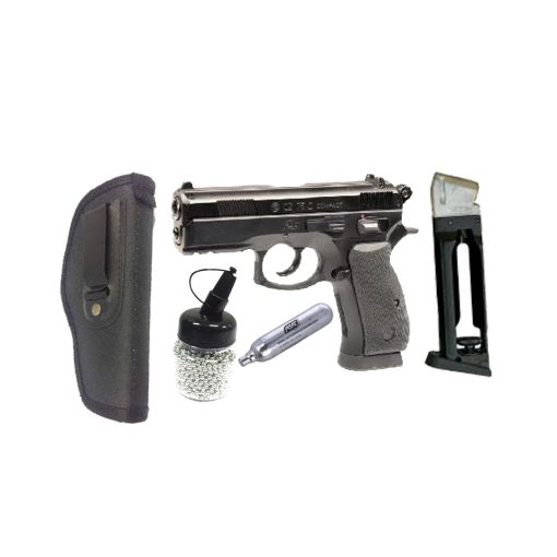 ASG CZ 75D Compact 4.5mm CO2 BB Pistol – 16086 Combo