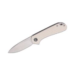Civivi-Elementum-Frag Patterned Ivory G10 Handle-C907A-3