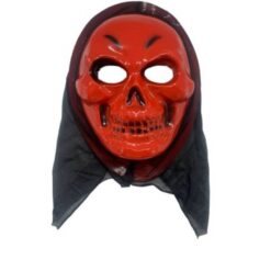 Grinning Skull Red Mask