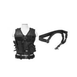 Tactical vest ctv2916 style black - ck-29 combo