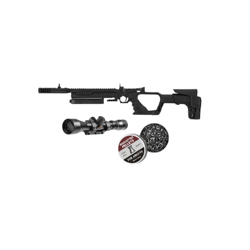 Hatsan Air Pistol Jet 3 Black 5.5mm Combo