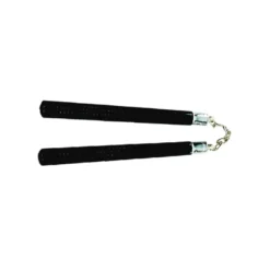 Wooden B.B. Round Chaku 12″ 19 Grooves Black – C120