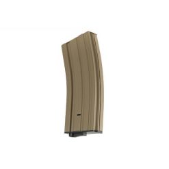 Lancer Tactical 120 Round Mid-Capacity Metal Magazine - Tan (M4/M16 AEG) 120 RDS, TAN - LT-01T-MIDMAG-G2