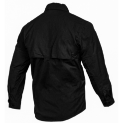 Ripstop Tactical L/S-Sleeve Shirt Black (Black)