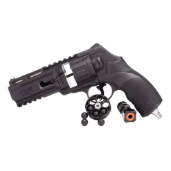 Umarex T4E Tr50 Gen2 13 Joules Self Defense Revolver 0.50Cal Tactical Package
