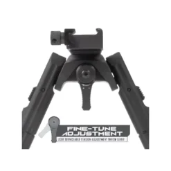 UTG RECON 360 BIPOD CENT HT: 6.69″-9.12″, LEG LENGTH H: 7.40″-10.15″ – TL-BP01-B