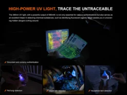 Fenix E06R LED Flashlight Blue