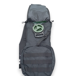 Ballistic Tactical Hydration Backpack Black – Water Bladder Ready Tactical Pack FAS9-13B