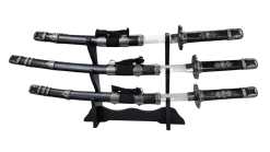FAS3-7 SWORD 3PC DISPLAY WITH STAND HK3012