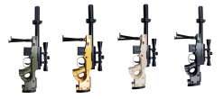 FAS4-9 SY PREMIUM ALLOY QUICK-ASSEMBLY MODEL TOY GUN SOFT BBS