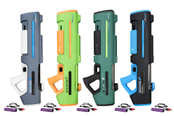 FAS5-2 Electric Water Gun Dual Spray Head KB1380 (Grey, Black, Green, Dark Green)