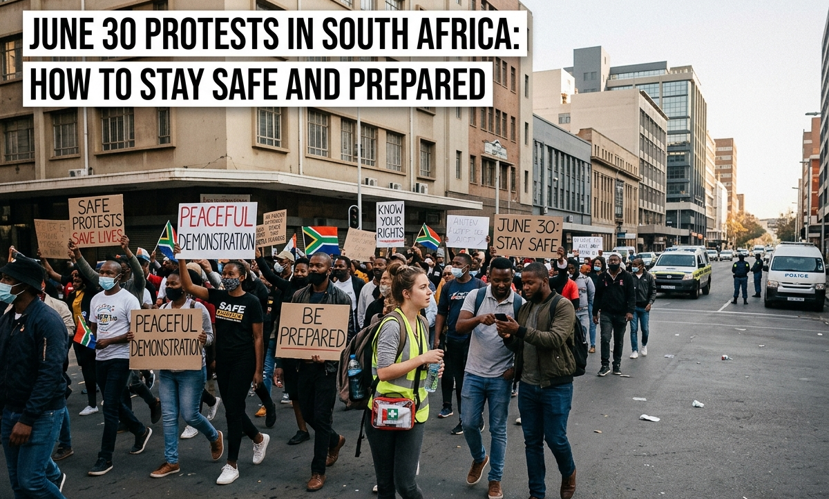 June 30 Protests in South Africa: How to Stay Safe and Prepared