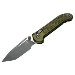 Microtech LUDT Folding Knife OD Green Frag Aluminium – 1136RL-10APFROD