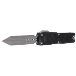 Microtech Ultratech Spartan Gen IV Topographic Deep Engraved Apocalyptic OTF Knife – 12234TP-10AP