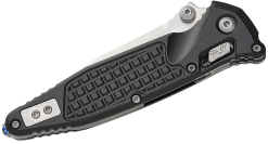 Microtech Socom Ram-Lok S/E Stonewash Standard Frag Black – 160RL-10FR