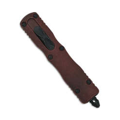 Microtech Dirac D/E Standard Weathered Crimson – 225-1WCM