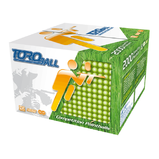 Toro Field .68 Cal Paintballs Box Of 2000