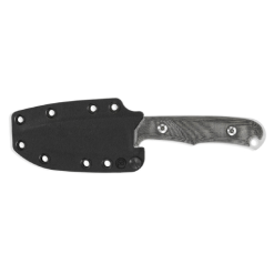 Chris Reeves – BPR-1000 – Backpacker Drop Point Micarta Canvas Black