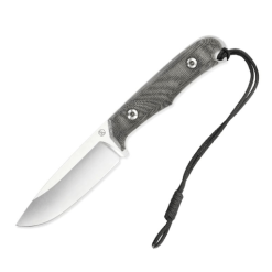 Chris Reeves – BPR-1000 – Backpacker Drop Point Micarta Canvas Black