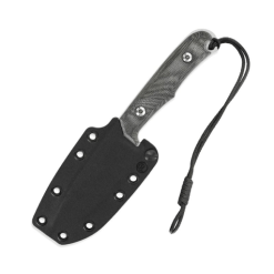 Chris Reeves – BPR-1000 – Backpacker Drop Point Micarta Canvas Black