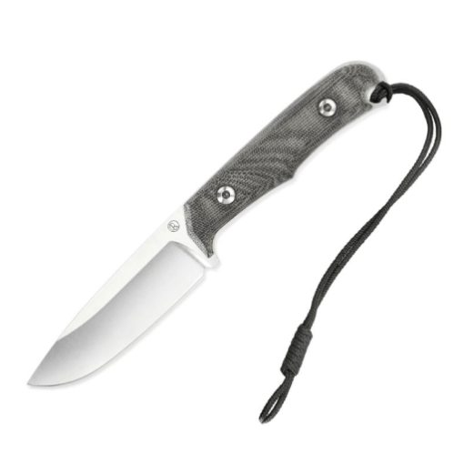 Chris Reeves – BPR-1000 – Backpacker Drop Point Micarta Canvas Black